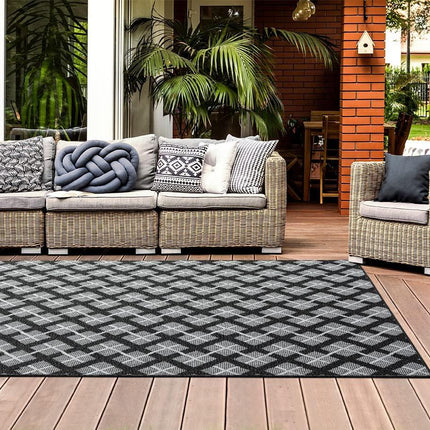 Rug Easy-Cleaning Indoor & Outdoor Area Rugs 80x150cm HomeArt