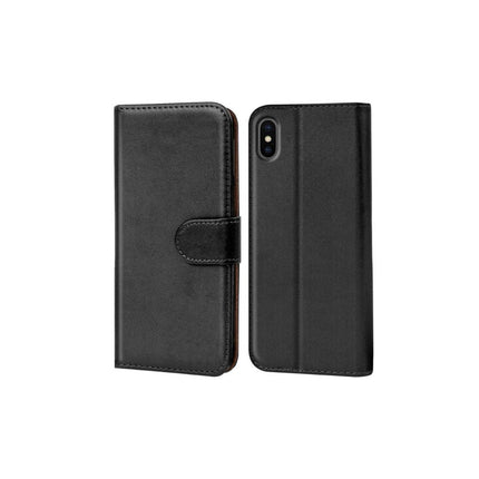 iPhone X / XS / XR / XS Max Book Flip Case Leather Wallet
