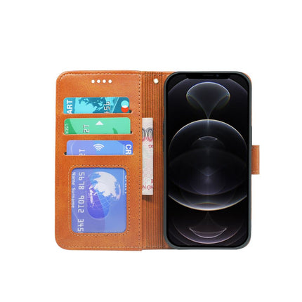 iPhone 12 Series Book Flip Leather Wallet Case with Card Holder