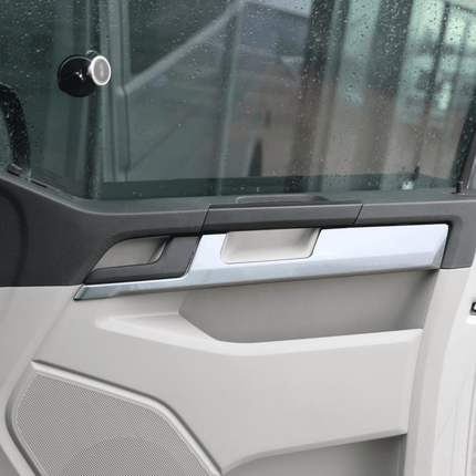For VW Transporter T6 RHD Lower Dash Trim Gun Metal Grey – Interior Styling Accessories