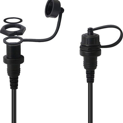 Mini Cable USB Male to Female Panel Mount 30cm Waterproof Dashboard
