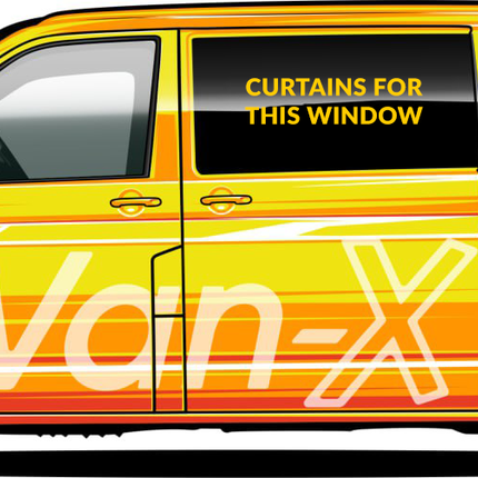 For Vauxhall Vivaro Window Curtains Eco-Line - Grey