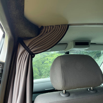 For Renault Trafic Cab Divider Curtain Kit with Rail | Premium Quality Divider for Renault Trafic, Easy Install & Durable - Van-X