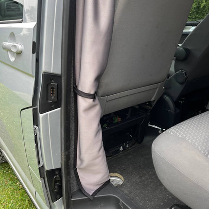 For Vauxhall Vivaro Cab Divider Curtain Kit with Rail Premium Quality - Van-X