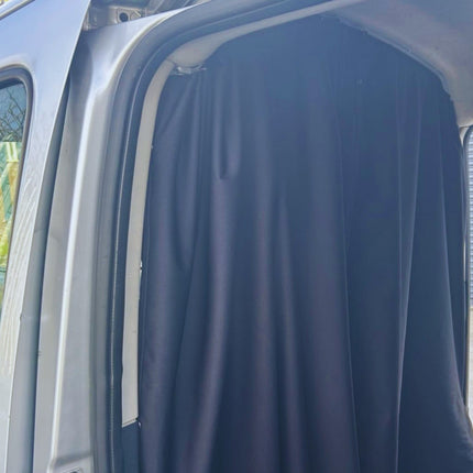 For VW T5 Transporter Cab Divider Curtain Kit with Rail Premium Quality - Van-X