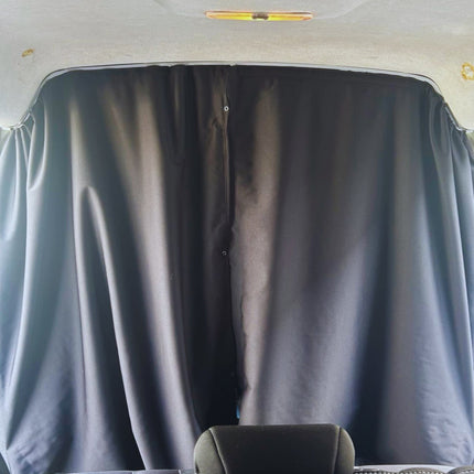 For VW T6,T6.1 Transporter Cab Divider Curtain Kit with Rail Premium Quality - Van-X
