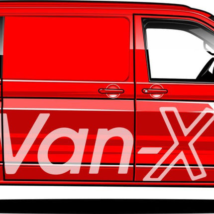 For Toyota Proace Premium Window Curtains - Black/Burgundy - CREATE YOUR OWN BUNDLE! | Van-X