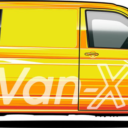 For VW T5 Transporter Van Conversion Premium Curtains - Black/Grey - CREATE YOUR OWN BUNDLE! Van-X