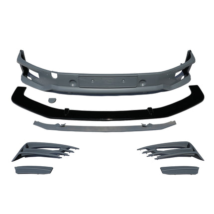 For VW T6 Transporter Front Sportline Spoiler and Splitter –  Painted & Ready to Fit | Front End Upgrade