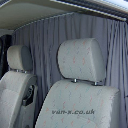 For Peugeot Boxer Cab Divider Curtain Kit with Rail Premium Quality - Van-X