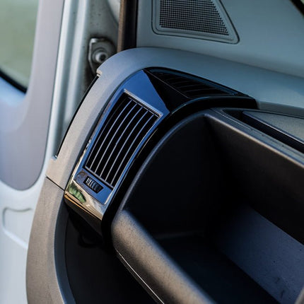 For Peugeot Boxer Dashboard Air Vent (Black) Painted and Ready to Fit