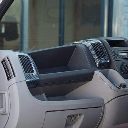 For Citroën Relay Silver Carbon Dashboard Air Vent | Stylish & Durable Interior Upgrade