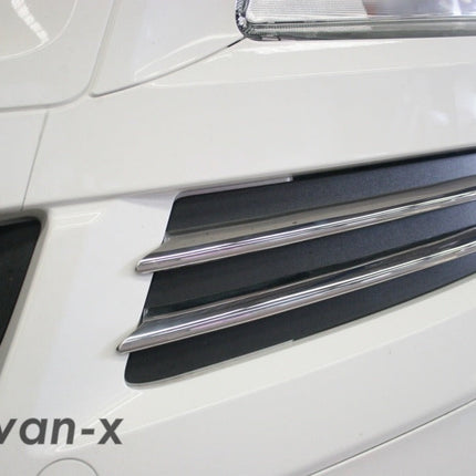 For Man Tgx Stainless Steel Front Fog Light Trims (Set of 4)(WITHOUT FOG LIGHTS)