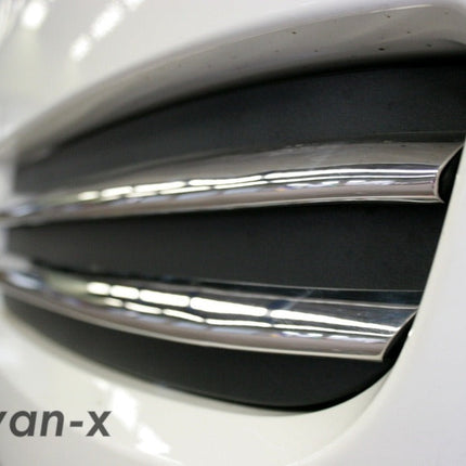 For Man Tgx Stainless Steel Front Fog Light Trims (Set of 4)(WITHOUT FOG LIGHTS)