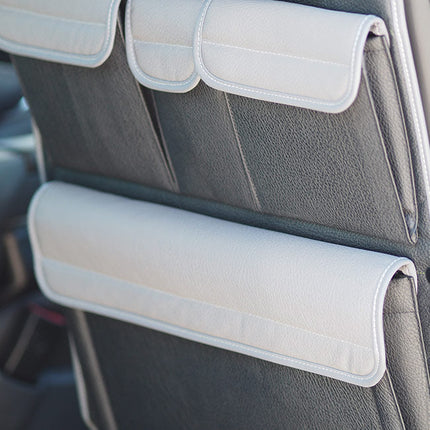 For Ford Transit Custom Campervan Leatherette Captain’s Back Seat Organiser | Van-X