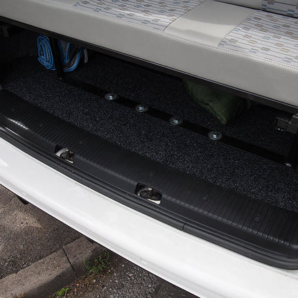 For VW T5/T5.1 Transporter V2 Rear Threshold Cover Barndoor Plastic Full Length | Van-X