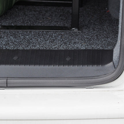 For VW T6 Transporter V2 Rear Barndoor Threshold Cover Plastic Full Length | Van-X