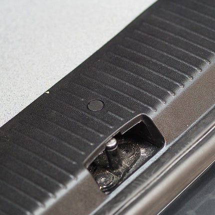 For VW T5/T5.1 Transporter V2 Rear Threshold Cover Barndoor Plastic Full Length | Van-X