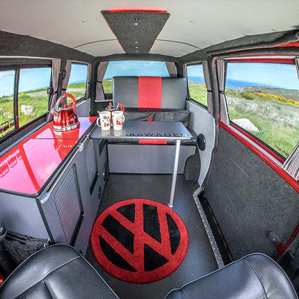 For VW T4 Premium 1 x Side Window Curtain Van-X
