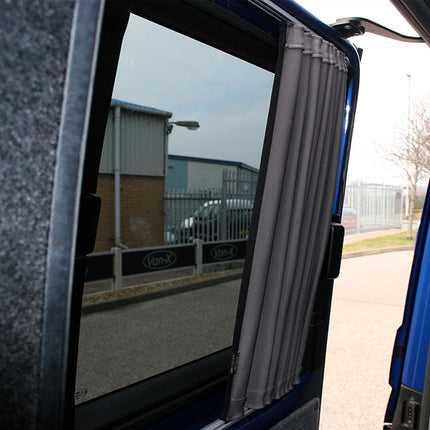 For VW campervan T6.1 Premium black out 1 x Side Window Curtains with rails Van-X