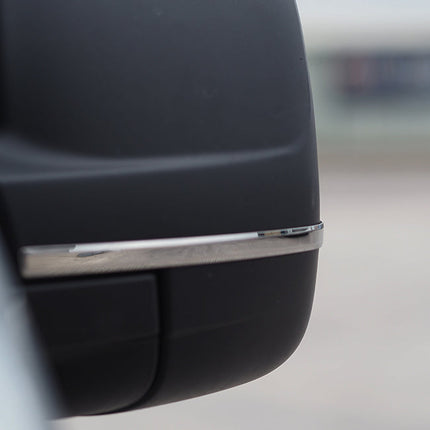 For Renault Trafic Campervan Wing Mirror Trims – Premium Stainless Steel