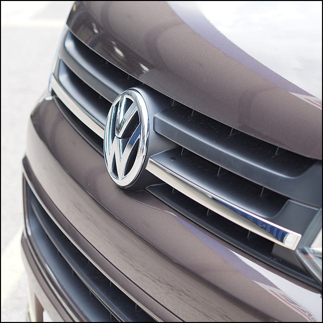 For VW T5.1 Transporter Single-Line Front Grille Trim (2 Pcs) | Van-X