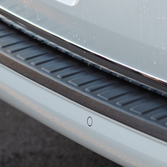 For VW T6 Transporter Multivan Rear Tailgate Bumper Protector – Black Plastic | Van-X
