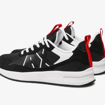 UK 12 Armani Exchange XUX114 XV514 Men’s Black Sneakers – EU 45