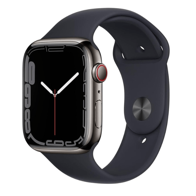 Refurbished Apple Watch Series 7 45mm Cellular Stainless Steel | Unlocked