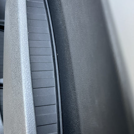 For Peugeot Expert Door Pocket Rubber Inserts & Mats – Black Interior Storage Liners