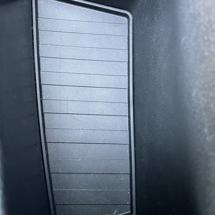 For Vauxhall Vivaro Door Pocket Rubber Inserts & Mats – Black Interior Storage Liners
