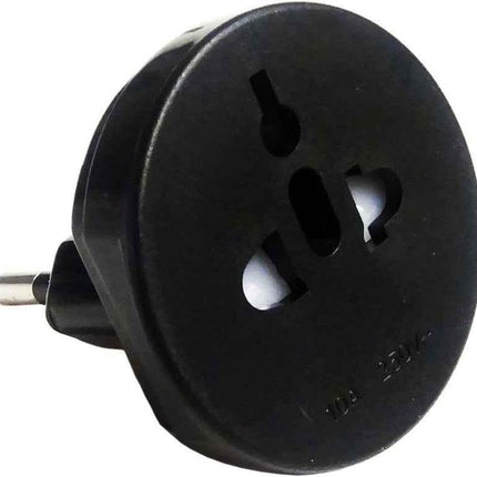 Travel Plug Universal Worldwide Charger Power Adapter US, EU, UK, AU - Black