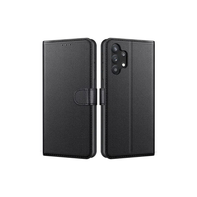 Samsung Galaxy A12 5G Book Flip Case Leather Wallet