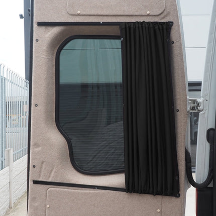 For Mercedes Sprinter Premium Window Curtains - Black/Black - CREATE YOUR OWN BUNDLE! Van-X