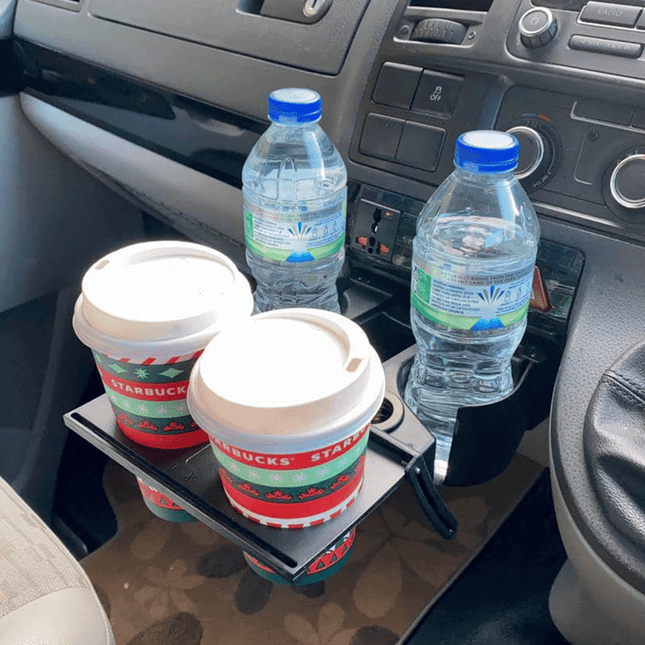 For VW T5.1 Transporter Campervan Cup Holder with Extension - 2 Extra Replacement Drink Holders