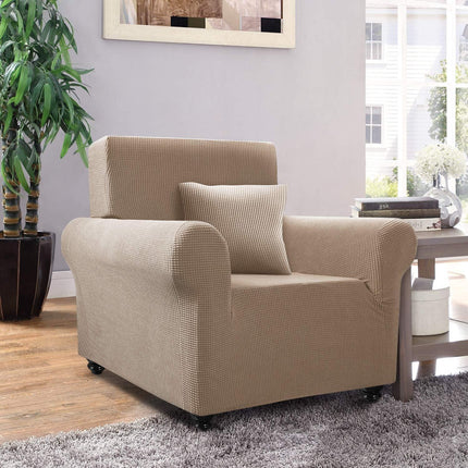 Sofa Cover 1 Seater Stretch Slipcover 80-120cm Elastic Protector TAOCOCO