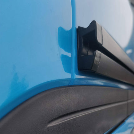 For Ford Transit Custom High-Roof Campervan Black Awning Rails – Drive-Away & Reimo Compatible | Van-X