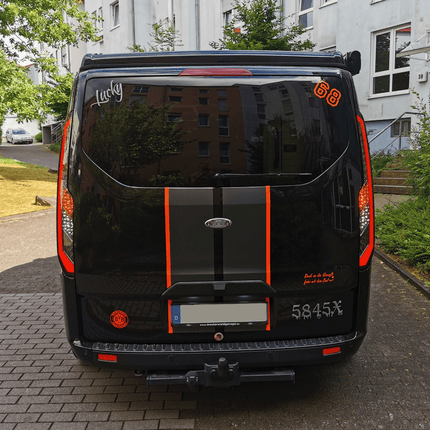 For Transit Custom MK1 LED Rear Lights Tail Lights – Sequential Indicators with Smoked Lenses