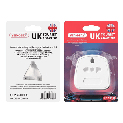 UK Tourist Adaptor (SP-ADT01)
