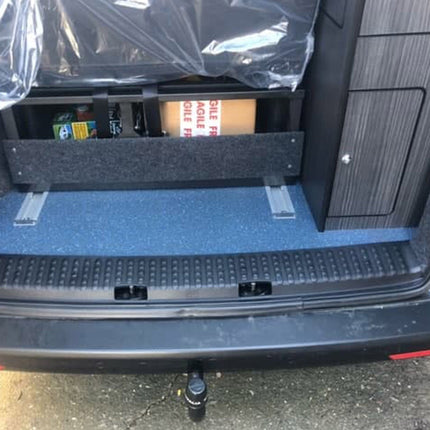 For VW T5, T5.1 V3 Barndoor Threshold Cover + Side Step