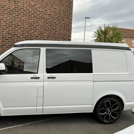 For VW T6 Campervan Black Awning Rails – Drive-Away & Reimo Compatible | Van-X