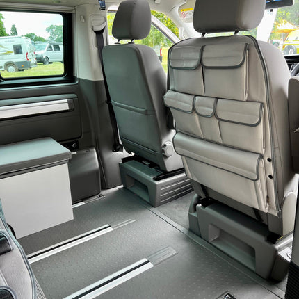 For VW California Ocean Campervan Leatherette Captain’s Back Seat Organiser | Van-X