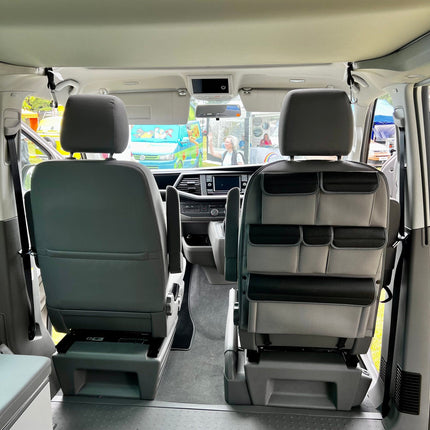 For VW California Ocean Campervan Leatherette Captain’s Back Seat Organiser | Van-X