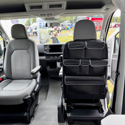 For VW California Ocean Campervan Leatherette Captain’s Back Seat Organiser | Van-X