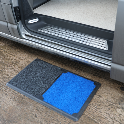 Van-X Two-Tone Disinfectant Floor Mat – Antibacterial Door & Floor Mat for Campervans