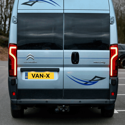For Vauxhall Movano full LED Rear Lights Cluster, Tailight, Rear Light Unit, Replacement Smoked Light, Van-X, NEW