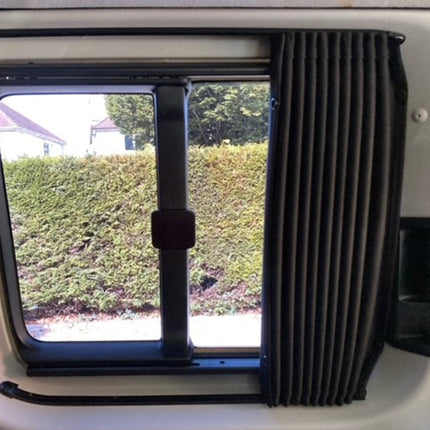 For Peugeot Expert Premium Window Curtains - Black/Black - CREATE YOUR OWN BUNDLE! | Van-X