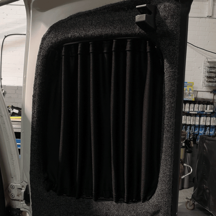 For Fiat Scudo Premium Window Curtains - Black/Black - CREATE YOUR OWN BUNDLE! | Van-X