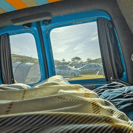 For Peugeot Expert Premium Window Curtains - Black/Grey - CREATE YOUR OWN BUNDLE! | Van-X