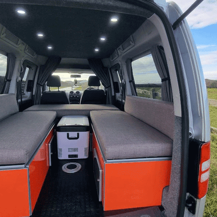 For Fiat Scudo Premium Window Curtains - Black/Grey - CREATE YOUR OWN BUNDLE! | Van-X